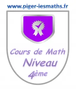 Cours de Math 4ème sur piger-lesmaths