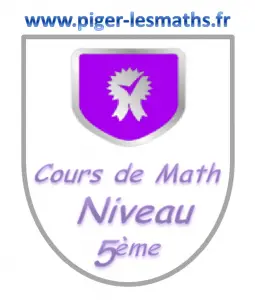 cours et exercices pour Math 5ème