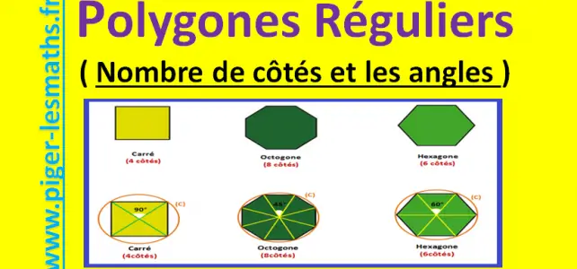 polygone régulier figures les plus utilisées