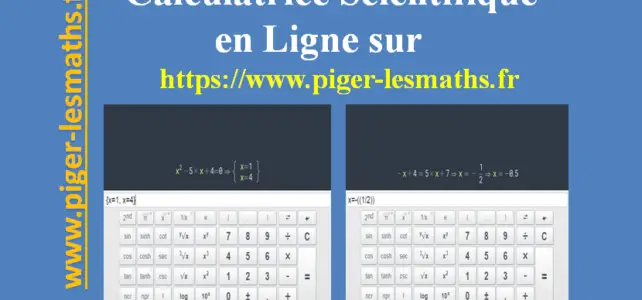 calculette calculatrice scientifique en ligne collège lycée