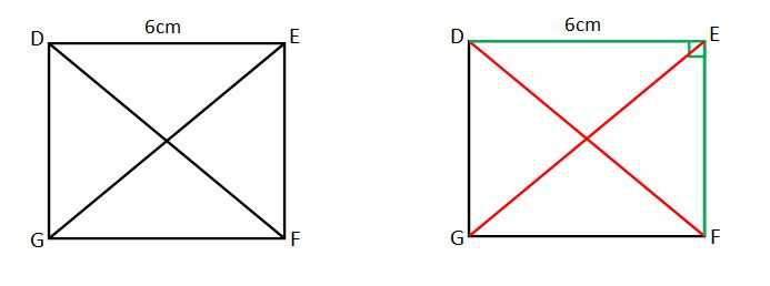 exercice corrigé calcul hypoténuse calculer une longueur dans un triangle rectangle