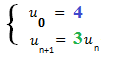 suites géométriques exemple de suite géométrique piger-lesmaths